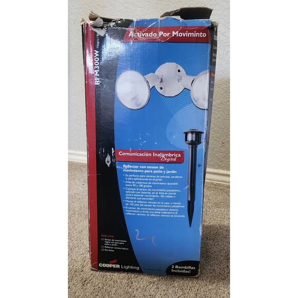 Cooper lighting RFM300W 180 Degree 300W Digital Wireless Motion Security System - Picture 5 of 7